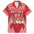 Custom Tonga Rugby Family Matching Off Shoulder Short Dress and Hawaiian Shirt Tonga Mate Ma'a Take The Lead