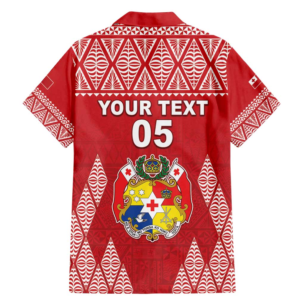 Custom Tonga Rugby Family Matching Off Shoulder Short Dress and Hawaiian Shirt Tonga Mate Ma'a Take The Lead