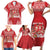 Custom Tonga Rugby Family Matching Short Sleeve Bodycon Dress and Hawaiian Shirt Tonga Mate Ma'a Take The Lead