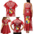 Custom Tonga Rugby Family Matching Tank Maxi Dress and Hawaiian Shirt Tonga Mate Ma'a Take The Lead