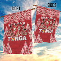 Tonga Rugby Garden Flag Tonga Mate Ma'a Take The Lead LT05 - Polynesian Pride