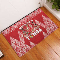Tonga Rugby Rubber Doormat Tonga Mate Ma'a Take The Lead LT05 - Polynesian Pride