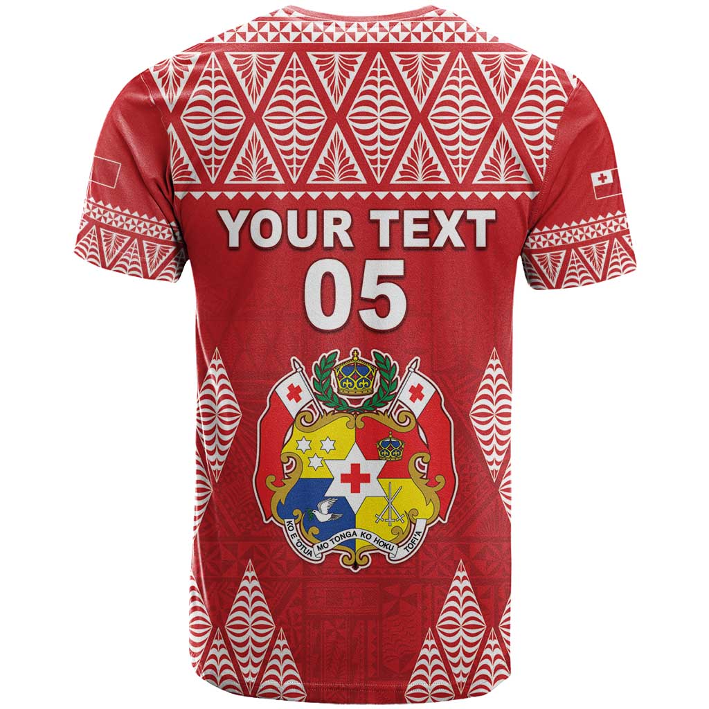 Custom Tonga Rugby T Shirt Tonga Mate Ma'a Take The Lead LT05 - Polynesian Pride