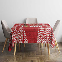 Tonga Rugby Tablecloth Tonga Mate Ma'a Take The Lead LT05 - Polynesian Pride