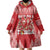 Custom Tonga Rugby Wearable Blanket Hoodie Tonga Mate Ma'a Take The Lead