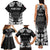 Personalised Aotearoa Family Matching Tank Maxi Dress and Hawaiian Shirt Toitu Te Tiriti O Waitangi LT05 - Polynesian Pride