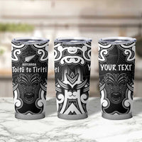 Personalised Aotearoa Tumbler Cup Toitu Te Tiriti O Waitangi LT05 - Polynesian Pride