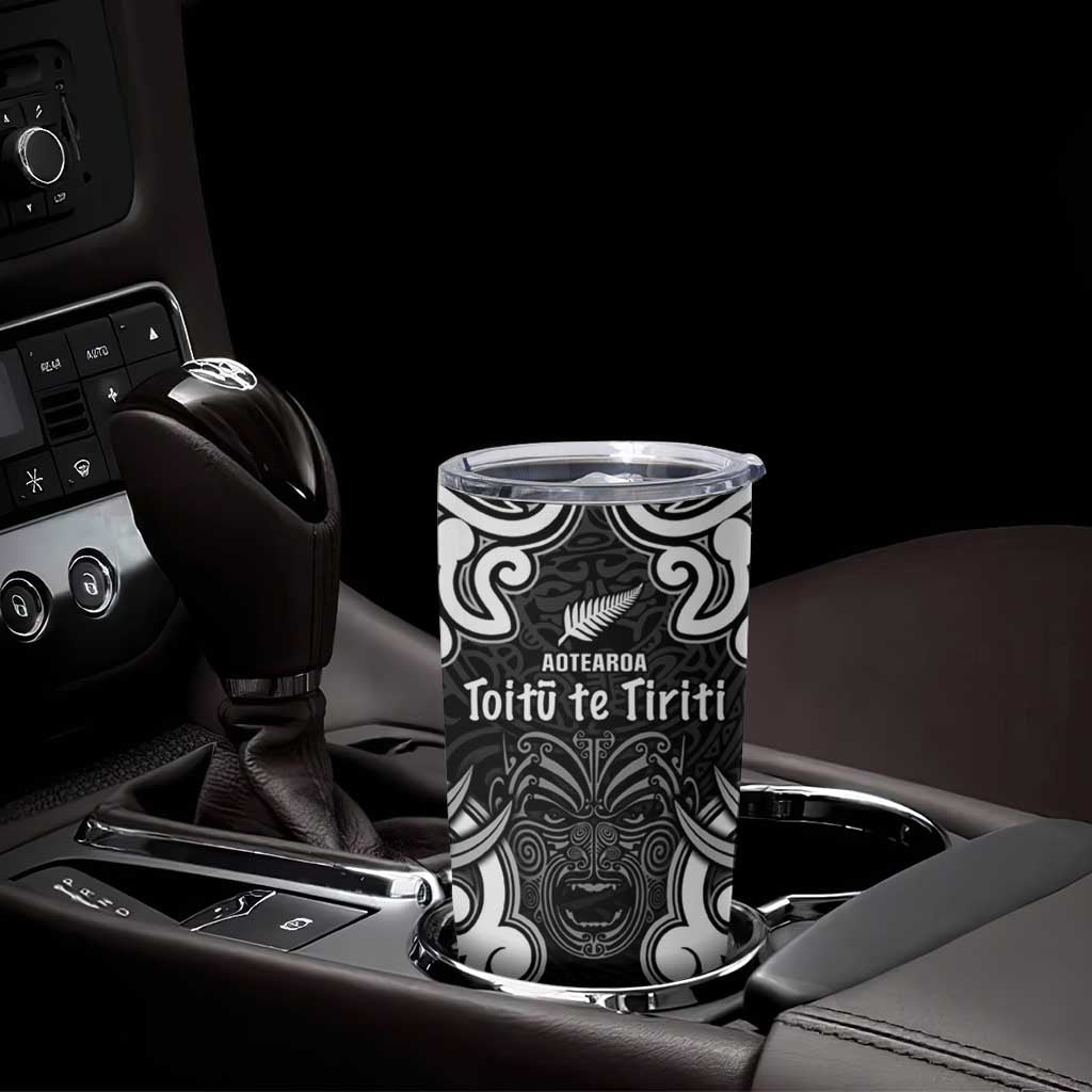 Personalised Aotearoa Tumbler Cup Toitu Te Tiriti O Waitangi LT05 - Polynesian Pride