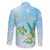 Personalised 2025 Aloha Hawaii Family Matching Long Sleeve Bodycon Dress and Hawaiian Shirt Tropical Flowers And Honu