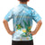 Personalised 2025 Aloha Hawaii Family Matching Off The Shoulder Long Sleeve Dress and Hawaiian Shirt Tropical Flowers And Honu