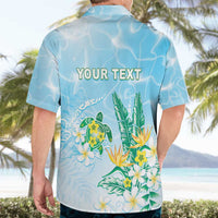 Personalised 2025 Aloha Hawaii Hawaiian Shirt Tropical Flowers And Honu LT05 - Polynesian Pride