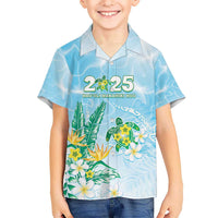 Personalised 2025 Aloha Hawaii Hawaiian Shirt Tropical Flowers And Honu LT05 - Polynesian Pride