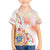 Happy Holi Festival Family Matching Long Sleeve Bodycon Dress and Hawaiian Shirt Rangoli With Polynesian Pattern LT05 Son's Shirt White - Polynesian Pride