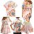 Happy Holi Festival Family Matching Mermaid Dress and Hawaiian Shirt Rangoli With Polynesian Pattern LT05 - Polynesian Pride