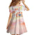 Happy Holi Festival Family Matching Off The Shoulder Long Sleeve Dress and Hawaiian Shirt Rangoli With Polynesian Pattern LT05 - Polynesian Pride