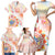 Happy Holi Festival Family Matching Short Sleeve Bodycon Dress and Hawaiian Shirt Rangoli With Polynesian Pattern LT05 - Polynesian Pride