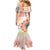 Happy Holi Festival Mermaid Dress Rangoli With Polynesian Pattern LT05 - Polynesian Pride