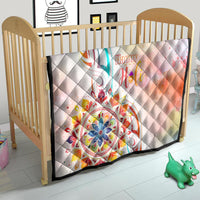 Happy Holi Festival Quilt Rangoli With Polynesian Pattern LT05 - Polynesian Pride