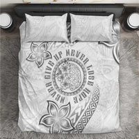 Brain Cancer Warrior Bedding Set Never Give Up