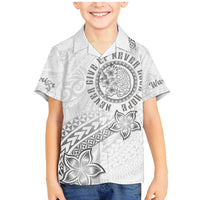 Brain Cancer Warrior Family Matching Mermaid Dress and Hawaiian Shirt Never Give Up