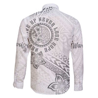 Brain Cancer Warrior Family Matching Puletasi and Hawaiian Shirt Never Give Up