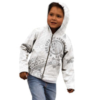 Brain Cancer Warrior Kid Hoodie Never Give Up