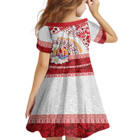 French Polynesia Internal Autonomy Day Family Matching Short Sleeve Bodycon Dress and Hawaiian Shirt Tropical Hibiscus And Turtle Pattern LT05 - Polynesian Pride