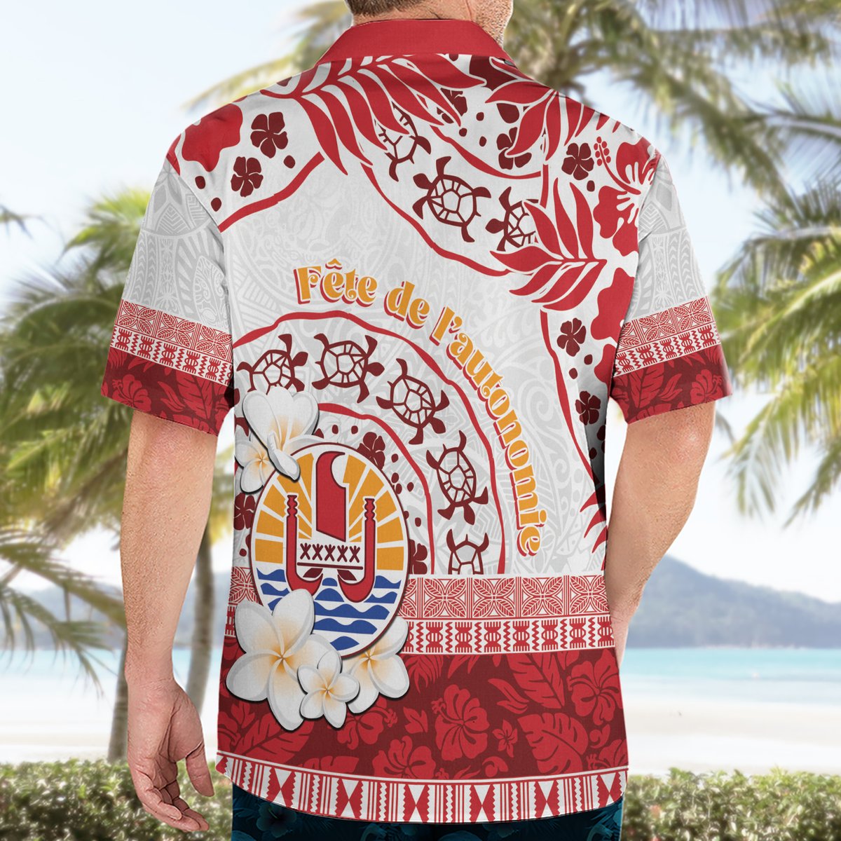 French Polynesia Internal Autonomy Day Hawaiian Shirt Tropical Hibiscus And Turtle Pattern LT05 - Polynesian Pride