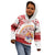 French Polynesia Internal Autonomy Day Kid Hoodie Tropical Hibiscus And Turtle Pattern