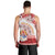 French Polynesia Internal Autonomy Day Men Tank Top Tropical Hibiscus And Turtle Pattern