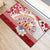 French Polynesia Internal Autonomy Day Rubber Doormat Tropical Hibiscus And Turtle Pattern