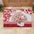 French Polynesia Internal Autonomy Day Rubber Doormat Tropical Hibiscus And Turtle Pattern