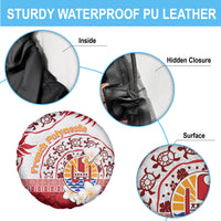 French Polynesia Internal Autonomy Day Spare Tire Cover Tropical Hibiscus And Turtle Pattern LT05 - Polynesian Pride