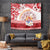 French Polynesia Internal Autonomy Day Tapestry Tropical Hibiscus And Turtle Pattern