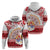 French Polynesia Internal Autonomy Day Zip Hoodie Tropical Hibiscus And Turtle Pattern