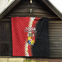 Tonga Emancipation Day Quilt Tongan Ngatu Pattern With Plumeria LT05 - Polynesian Pride