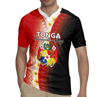 Personalised Tonga Emancipation Day Rugby Jersey Tongan Ngatu Pattern With Plumeria LT05 - Polynesian Pride