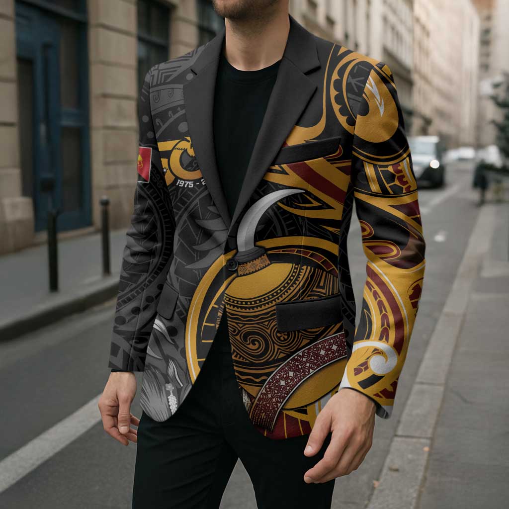 Papua New Guinea Blazer Happy 50th Independence Anniversary - Polynesian Pride