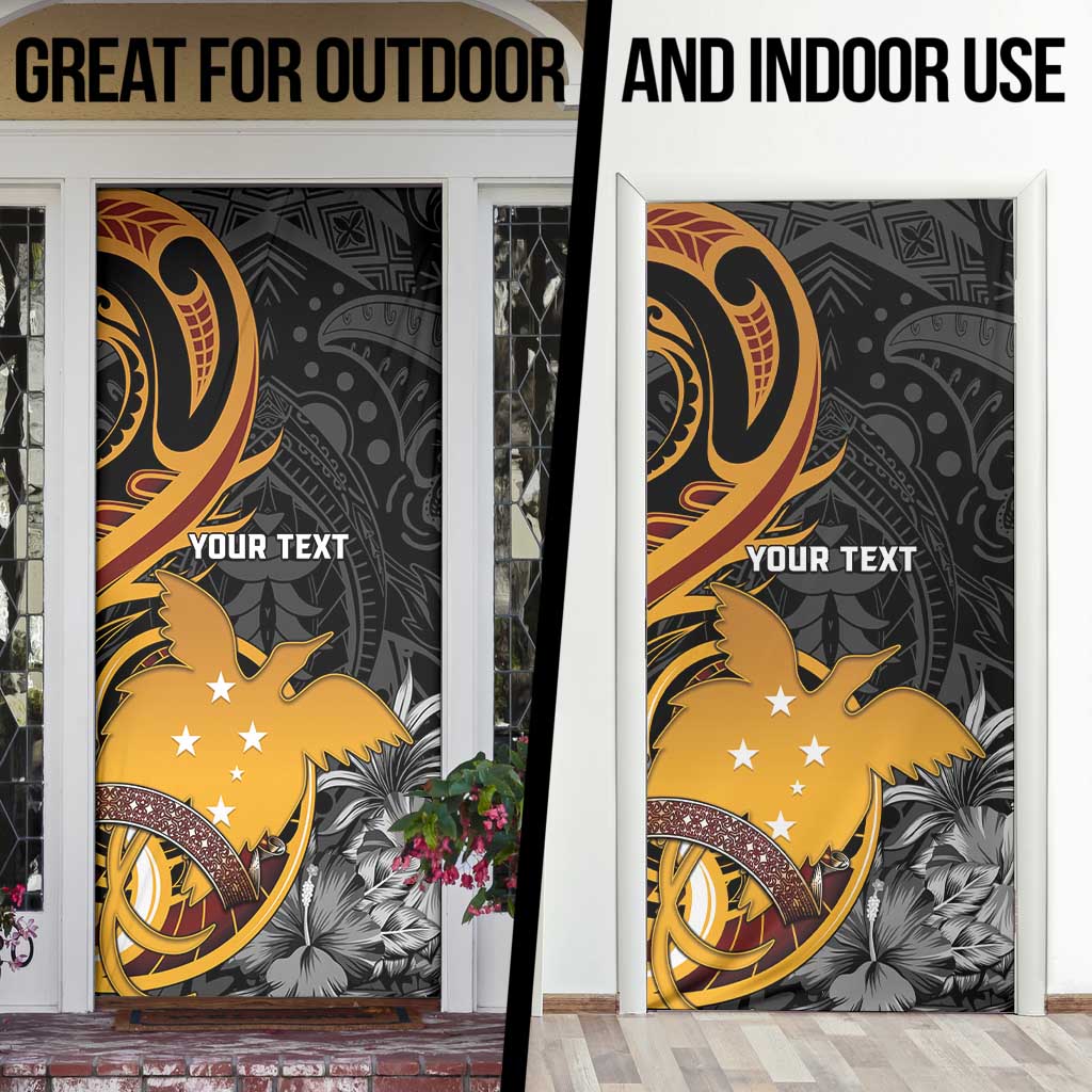 Papua New Guinea Door Cover Happy 50th Independence Anniversary - Polynesian Pride