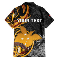 Personalised Papua New Guinea Family Matching Summer Maxi Dress and Hawaiian Shirt Happy 50th Independence Anniversary - Polynesian Pride