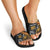 Papua New Guinea Slide Sandals Happy 50th Independence Anniversary - Polynesian Pride