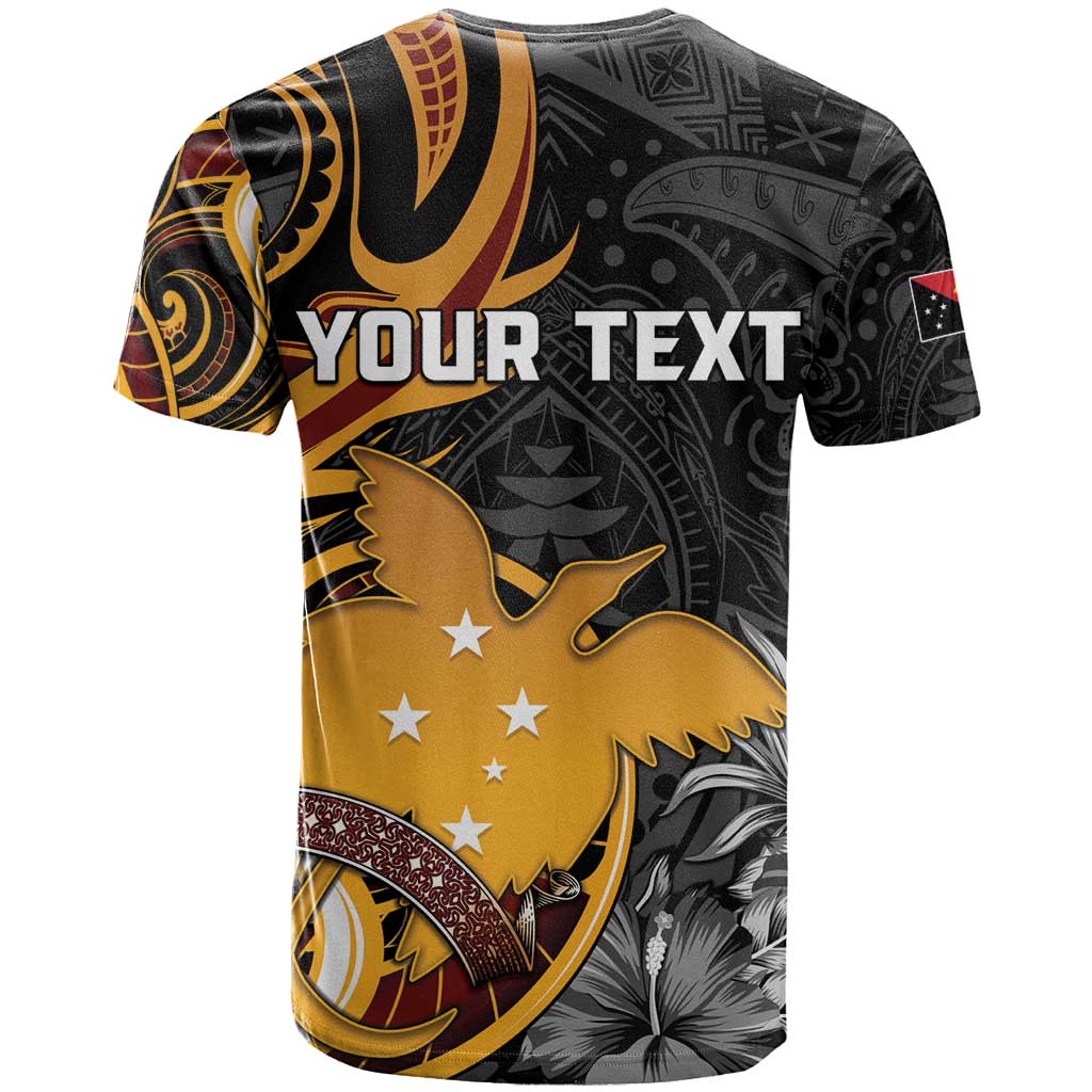 Personalised Papua New Guinea T Shirt Happy 50th Independence Anniversary - Polynesian Pride