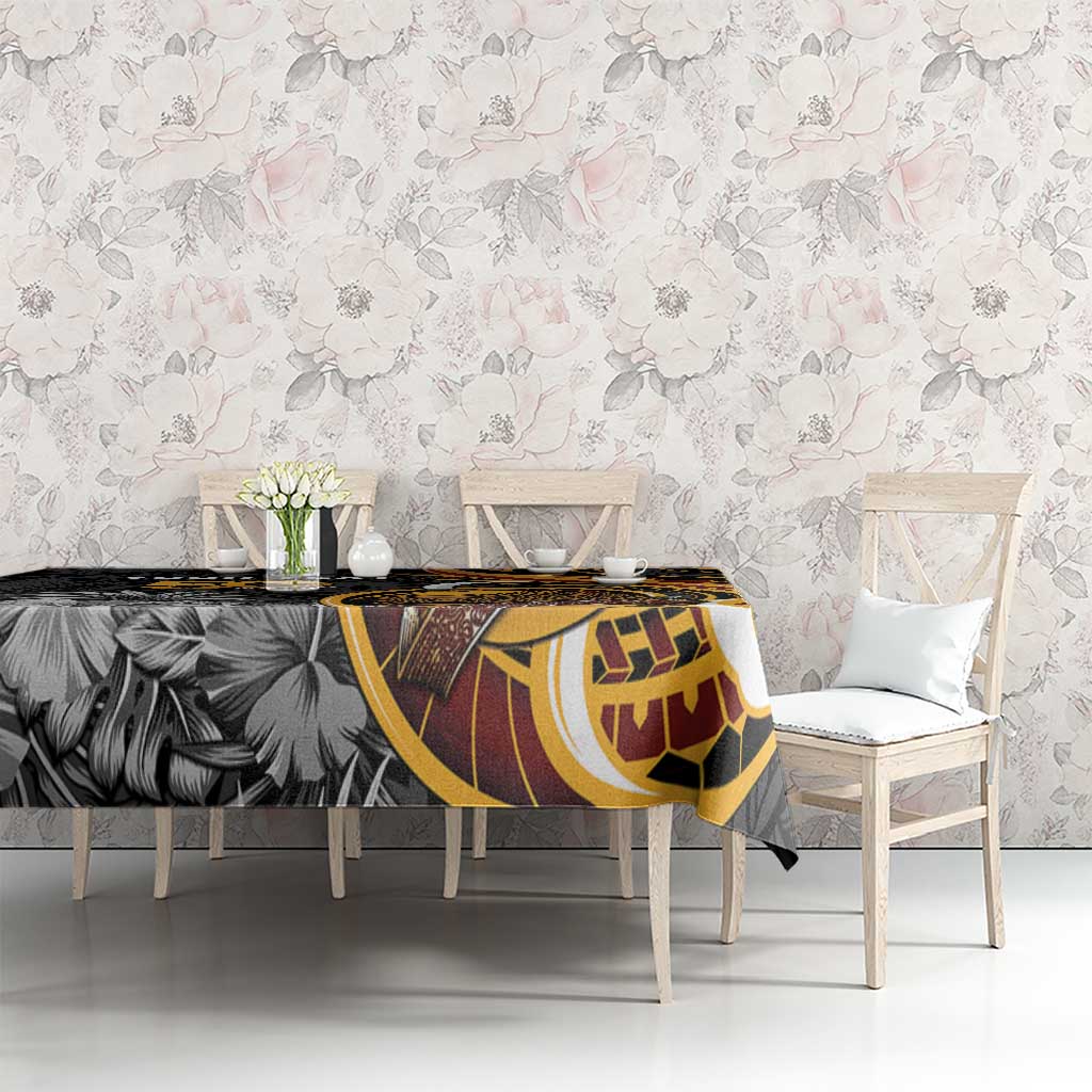 Personalised Papua New Guinea Tablecloth Happy 50th Independence Anniversary LT05 - Polynesian Pride