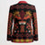 Papua Batik Motif Blazer Papua Spirit Black Version - Polynesian Pride