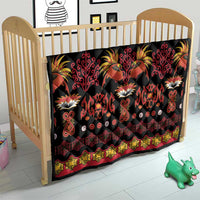 Papua Batik Motif Quilt Papua Spirit Black Version - Polynesian Pride