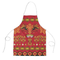 Papua Batik Motif Apron Papua Spirit Red Version LT05 Red - Polynesian Pride