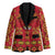 Papua Batik Motif Blazer Papua Spirit Red Version - Polynesian Pride