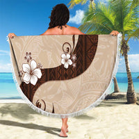 Polynesia Hibiscus Beach Blanket Cameo Curve Motif LT05 - Polynesian Pride