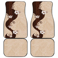 Polynesia Hibiscus Car Mats Cameo Curve Motif LT05 - Polynesian Pride