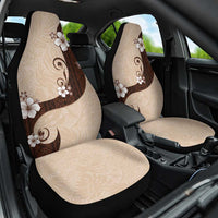 Polynesia Hibiscus Car Seat Cover Cameo Curve Motif - Polynesian Pride